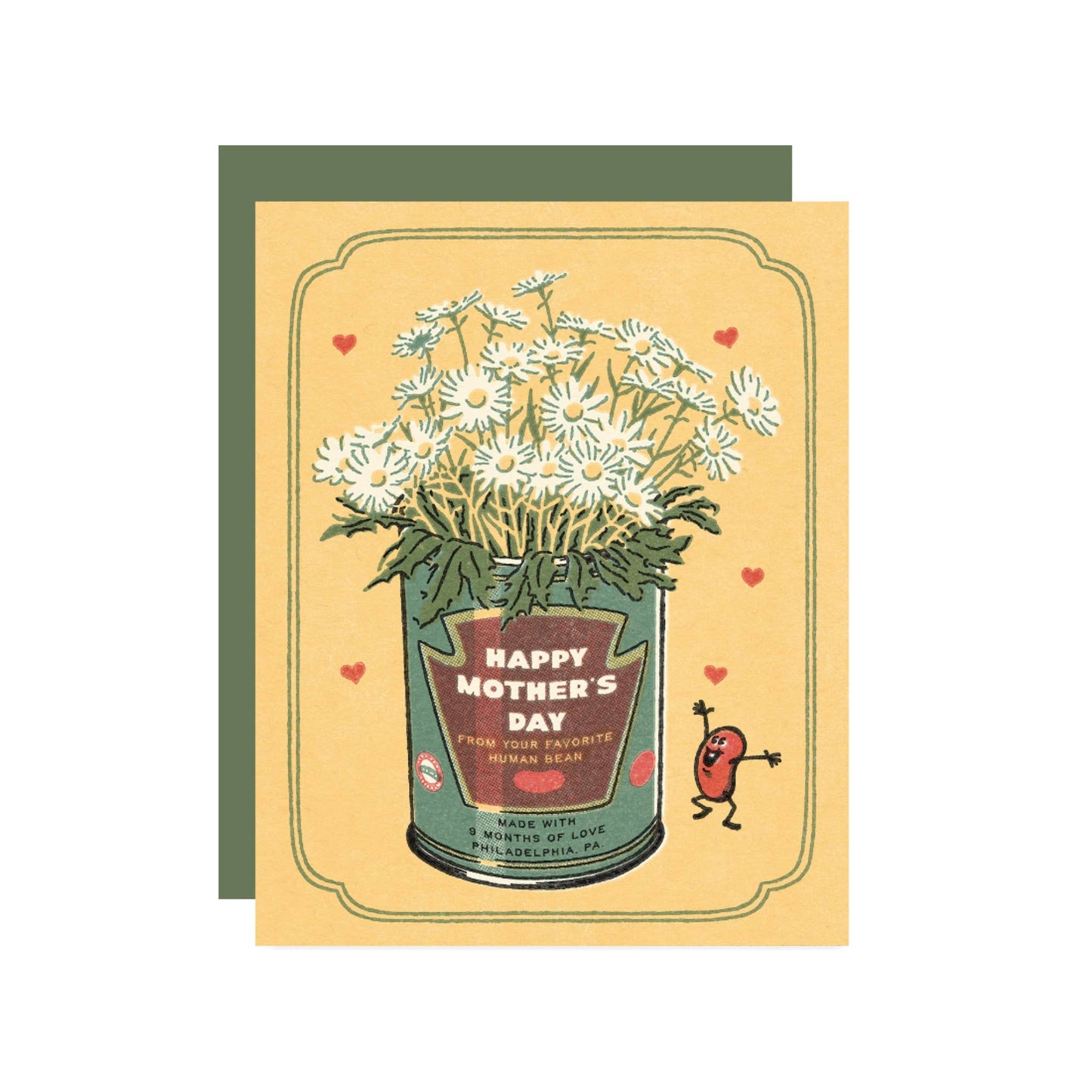 Wallflower Paper & Party - Bean Mother’s Day Card