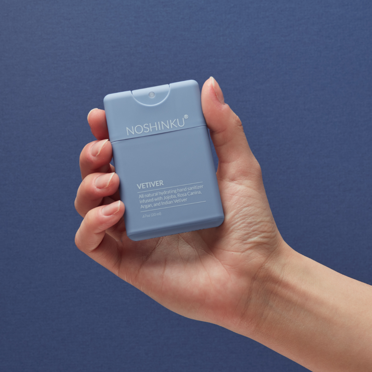 Noshinku - VETIVER REFILLABLE POCKET SANITIZER