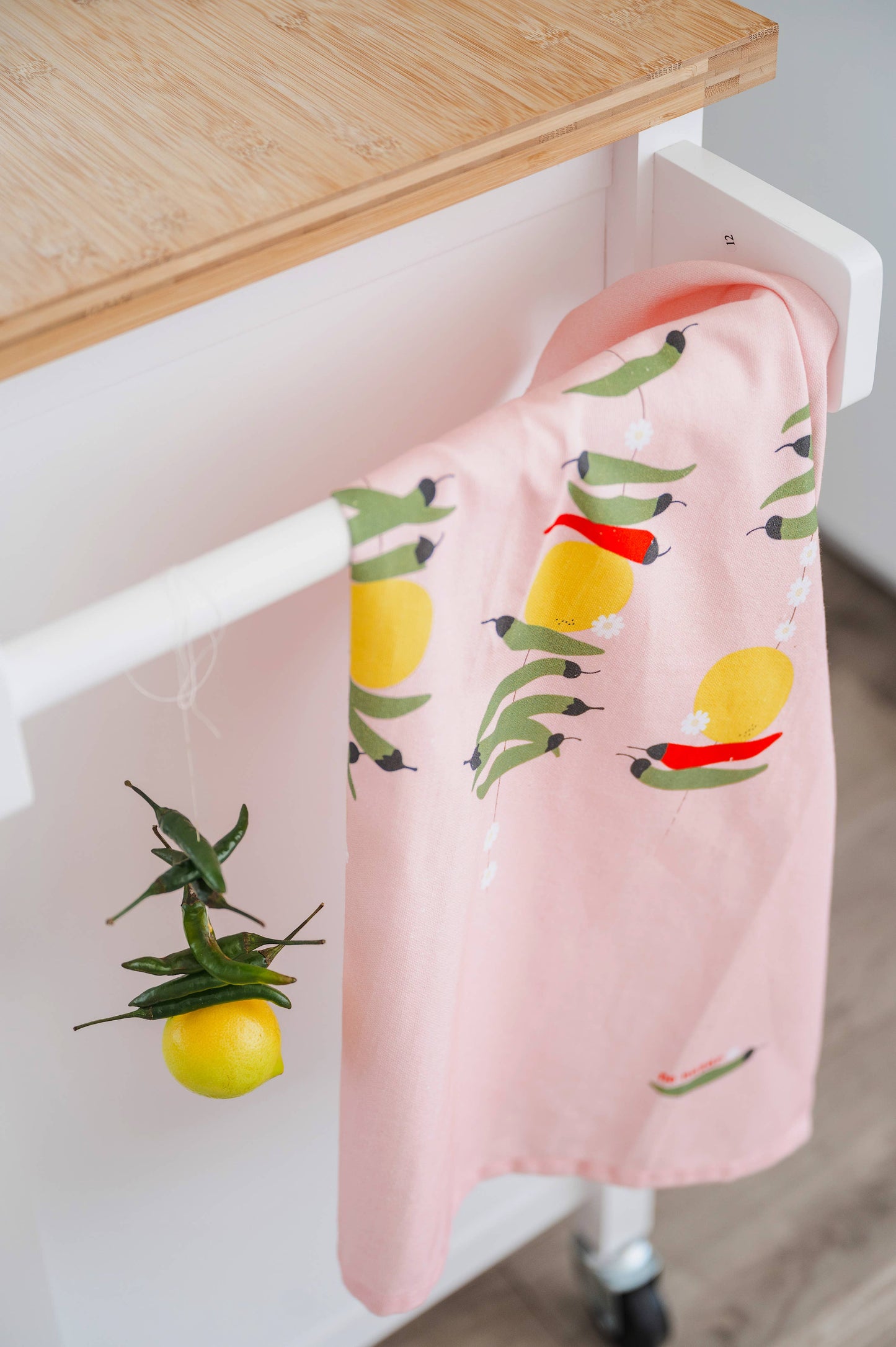 Nimbu Mirch Tea Towel