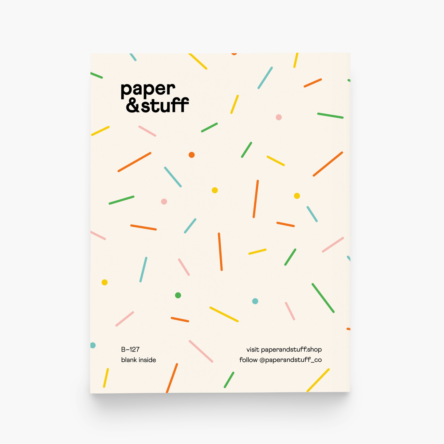 paper&stuff - Happy Birth-month Birthday Greeting Card