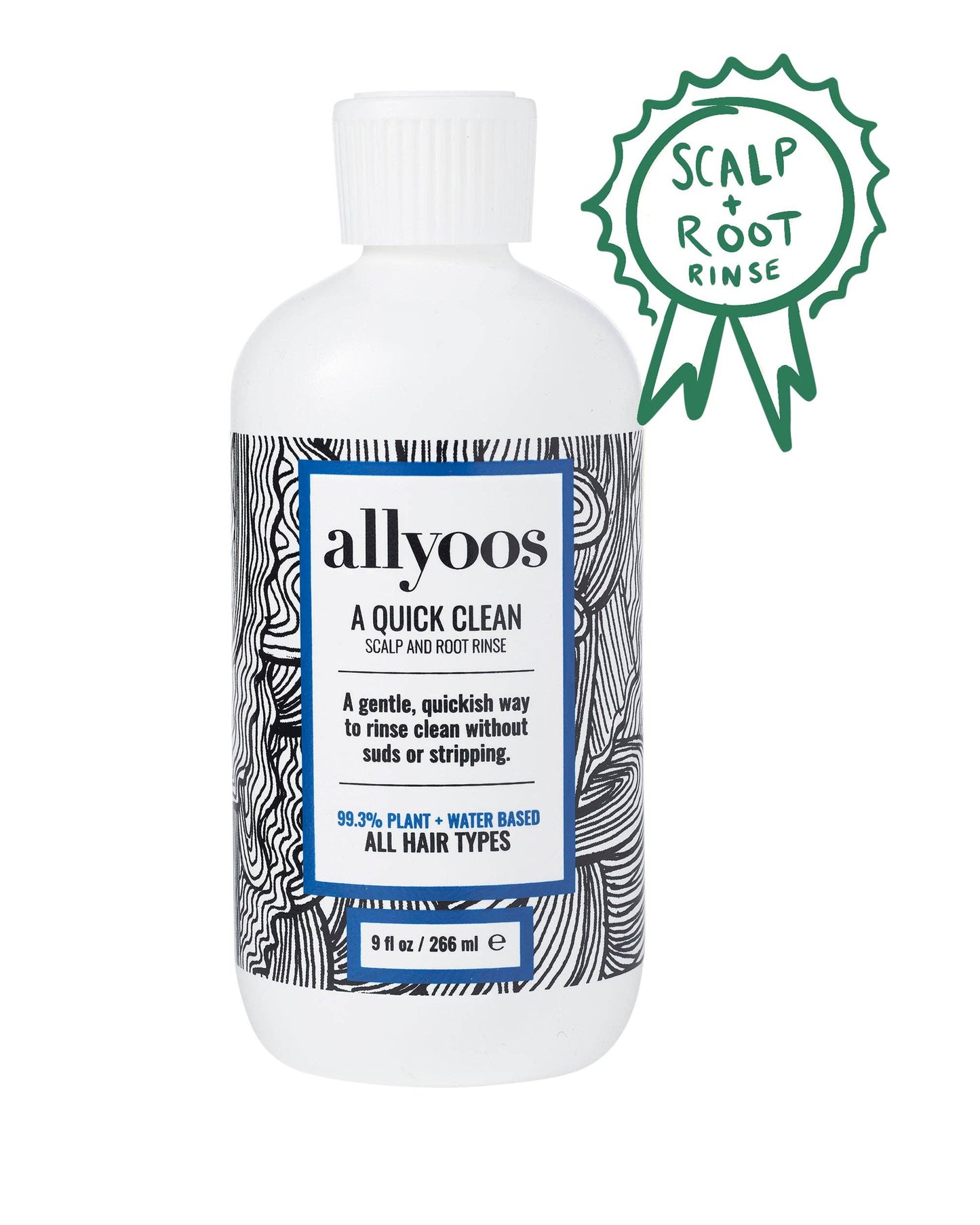 allyoos - A Quick Clean, Hair Rinse