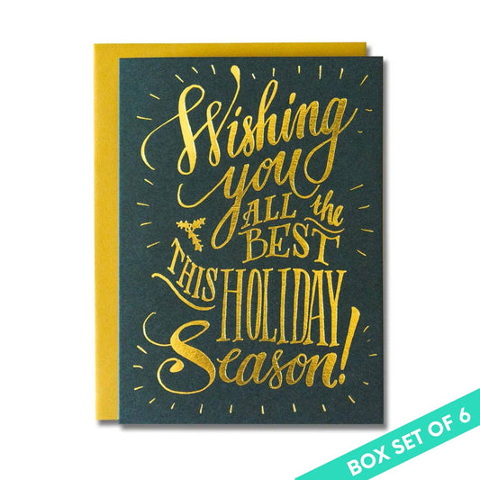 Wishing You All the Best Holiday Card