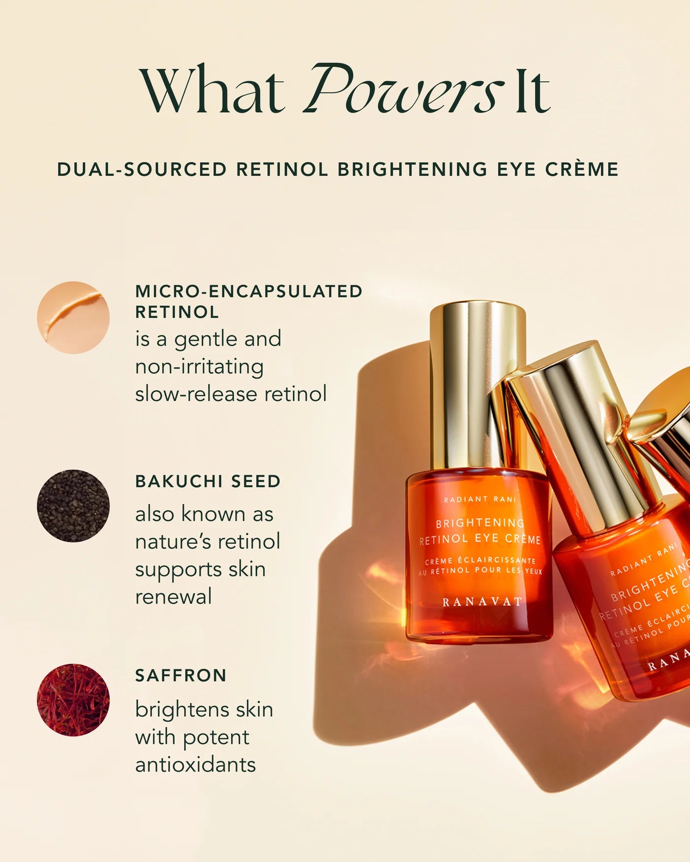 Brightening Retinol Eye Creme