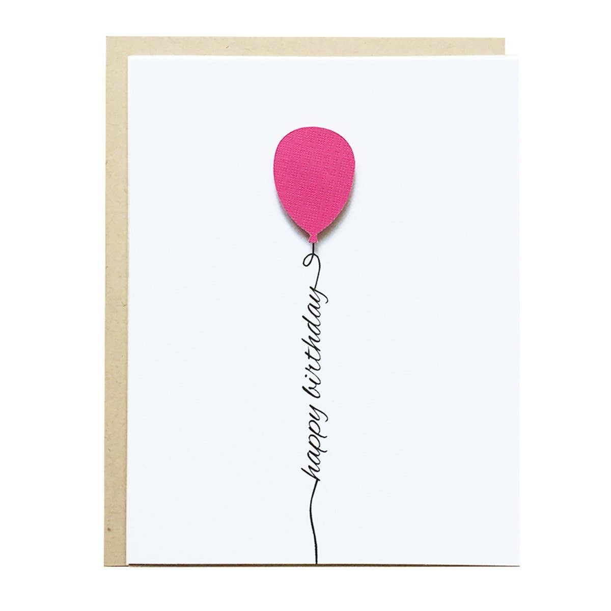 Pink Balloon Birthday