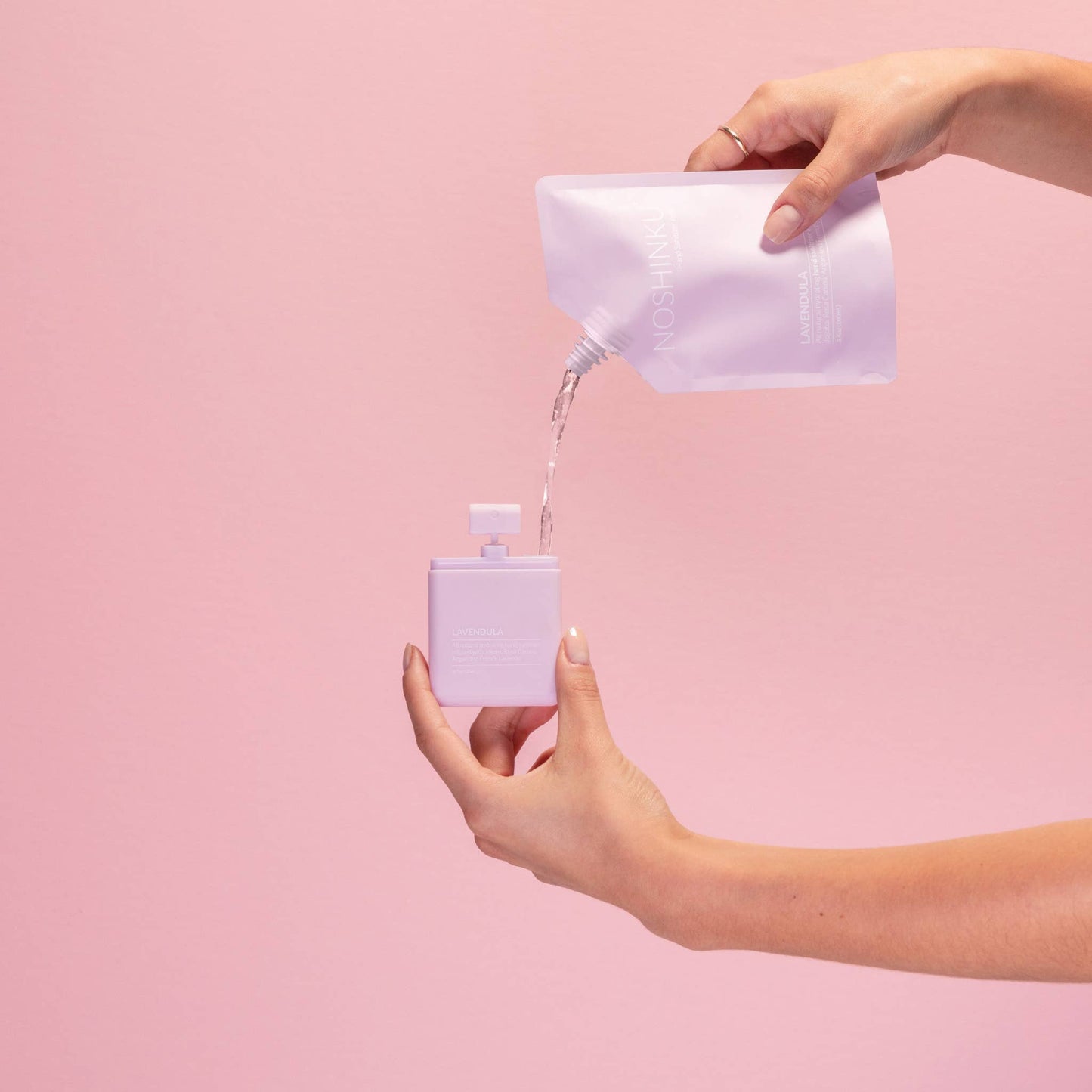 Lavender Cardamon Refillable Pocket Sanitizer