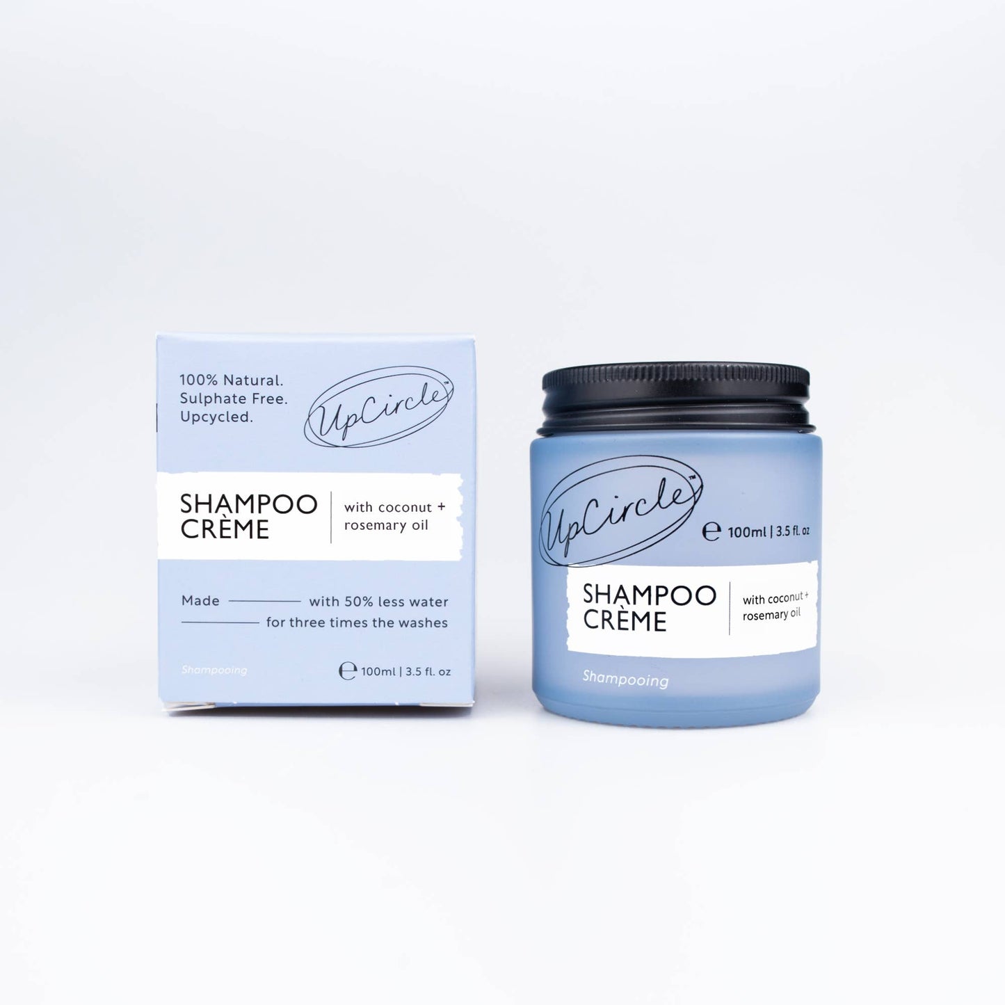 Vegan Refillable Spa Shampoo Crème with Coconut + Grapefruit Oil