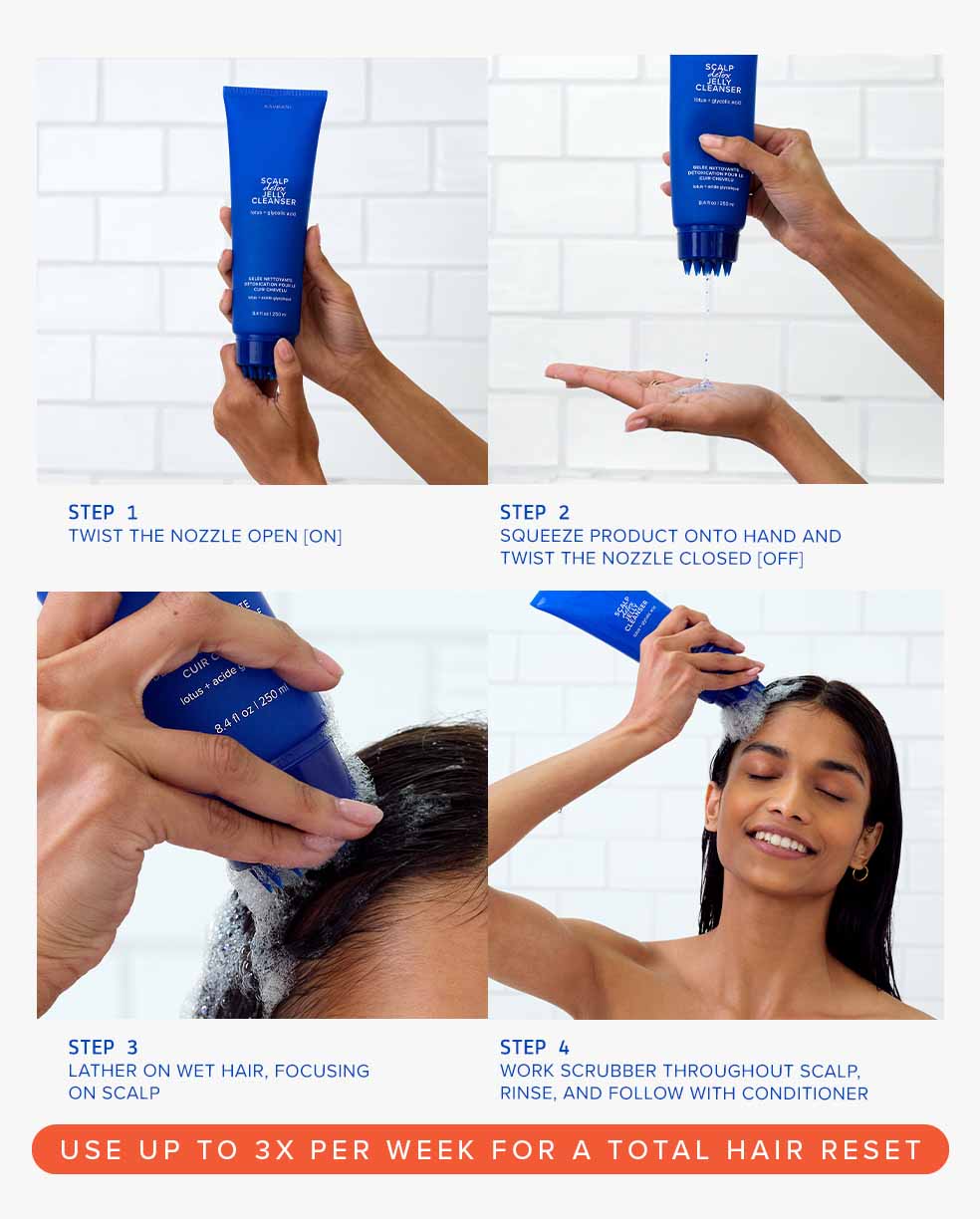 Scalp detox jelly cleanser
