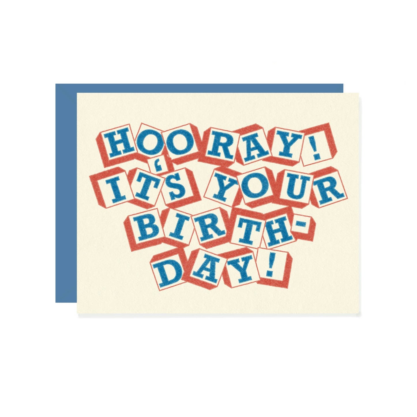 Wallflower Paper & Party - Hooray Birthday Card