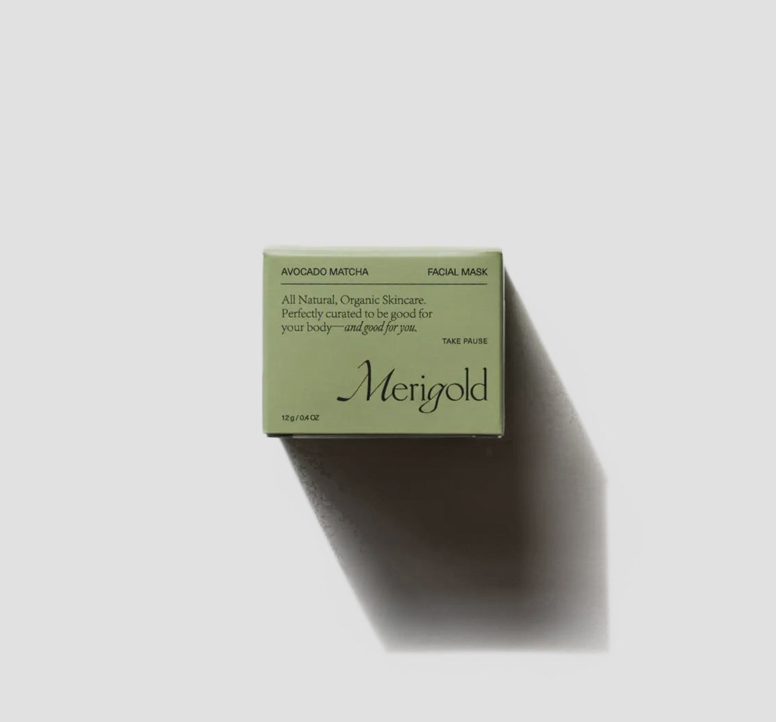 Avocado Matcha Mask