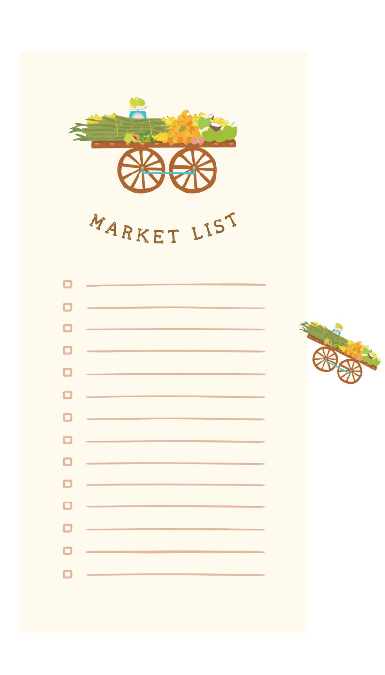 Market List Notepad