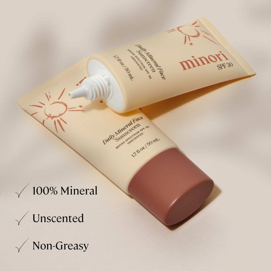 Minori - Daily Mineral Face Sunscreen - SPF 30