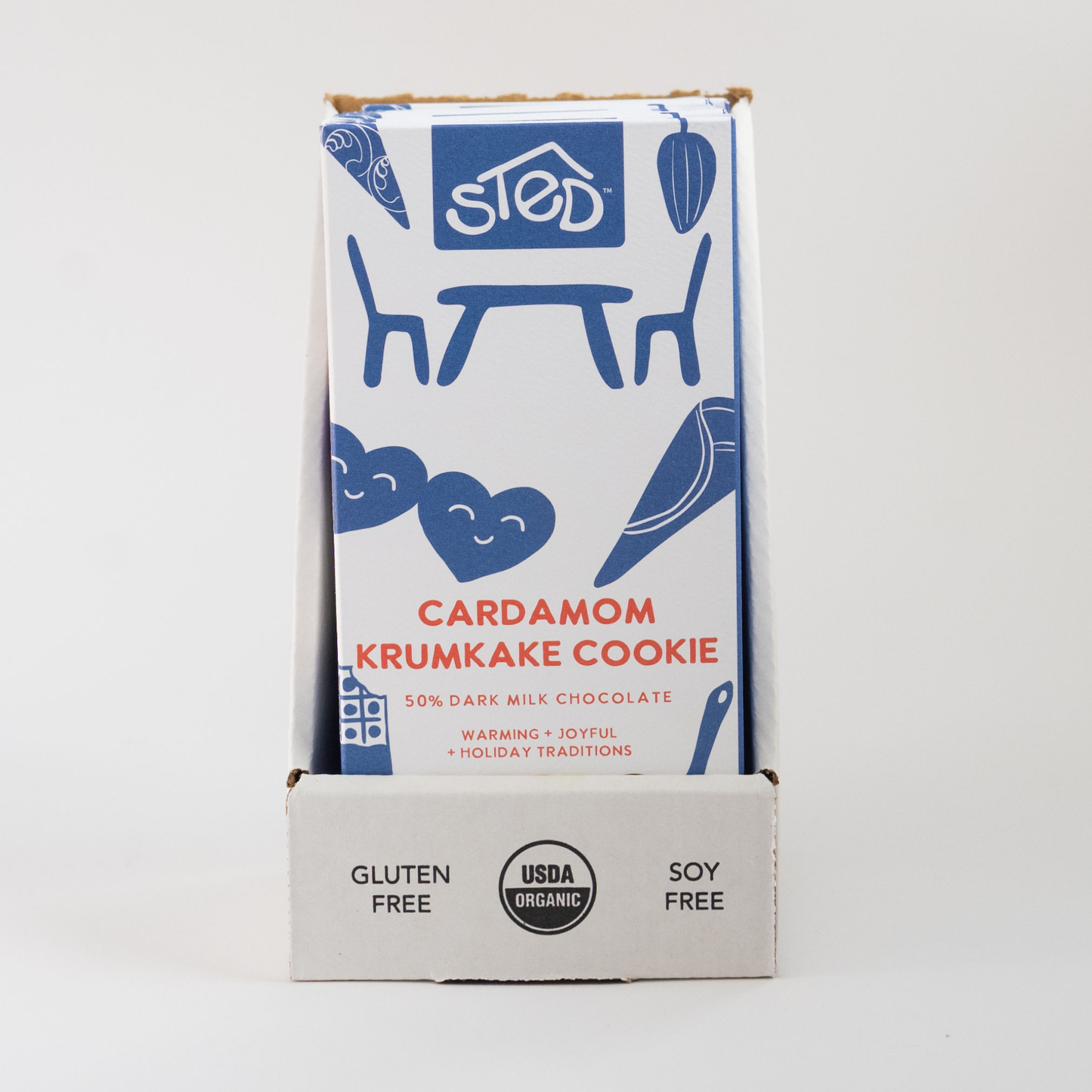 Sted Foods - Cardamom Krumkake Cookie