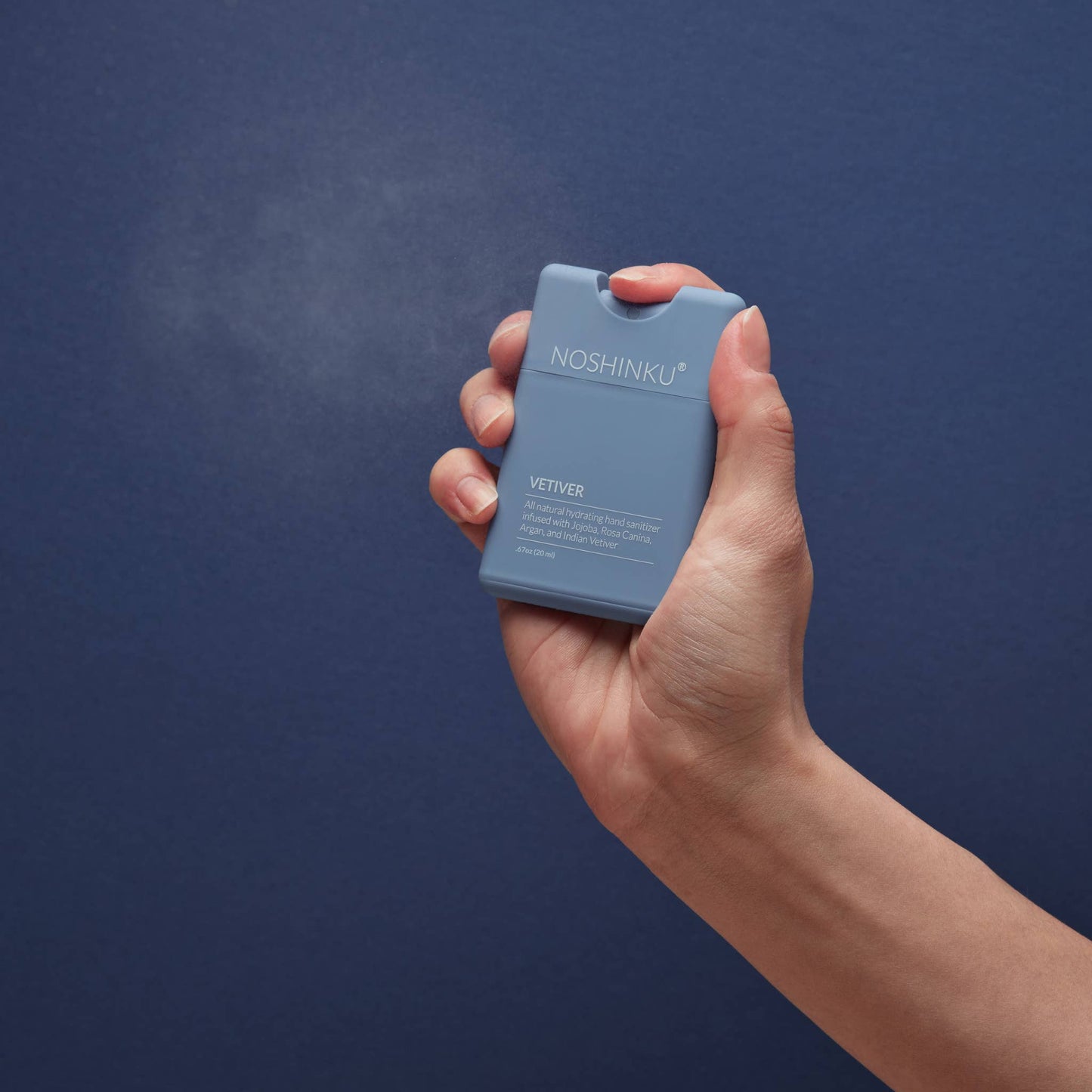 Noshinku - VETIVER REFILLABLE POCKET SANITIZER