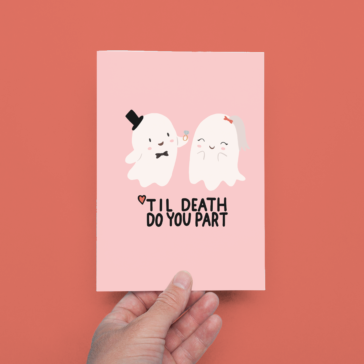 Til Death Do You Part Wedding Card