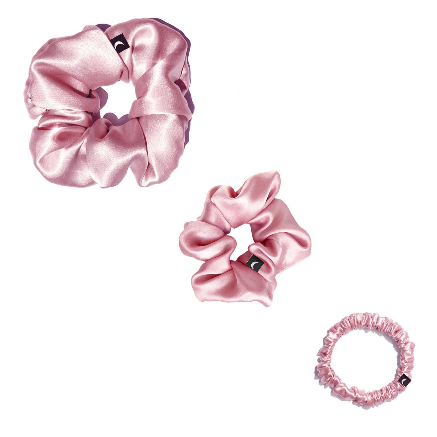 Silk Scrunchie Trio Set (3 color options)