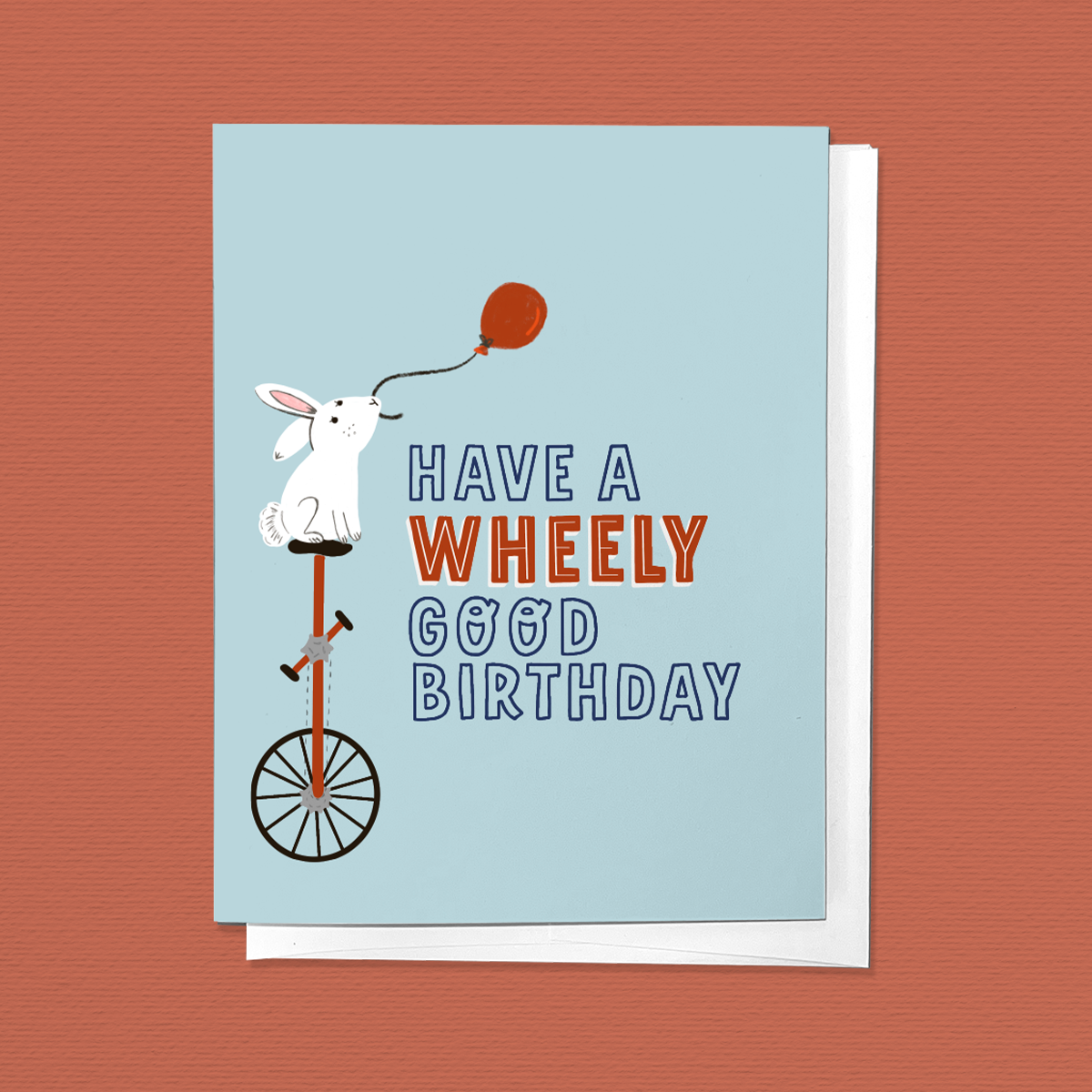 Have A Wheely Good Birthday, Greeting Card