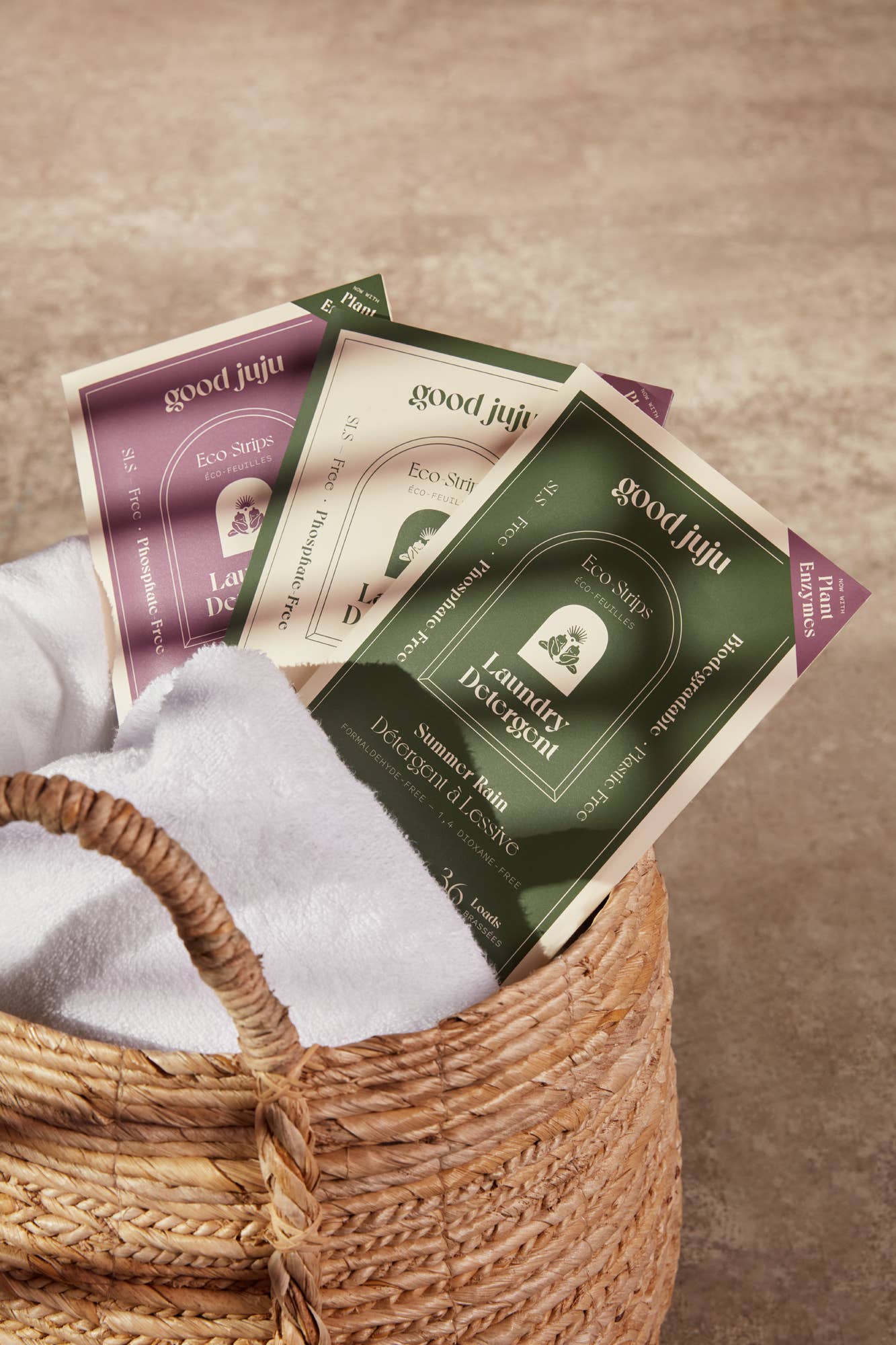 Good Juju Body & Home - Laundry Detergent Sheets in Lavender Bloom