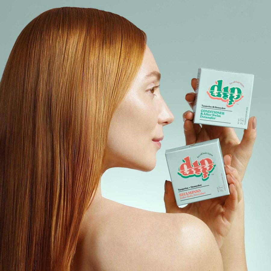 Conditioner Bar & After Swim Detangler - Tangerine & Honeydew