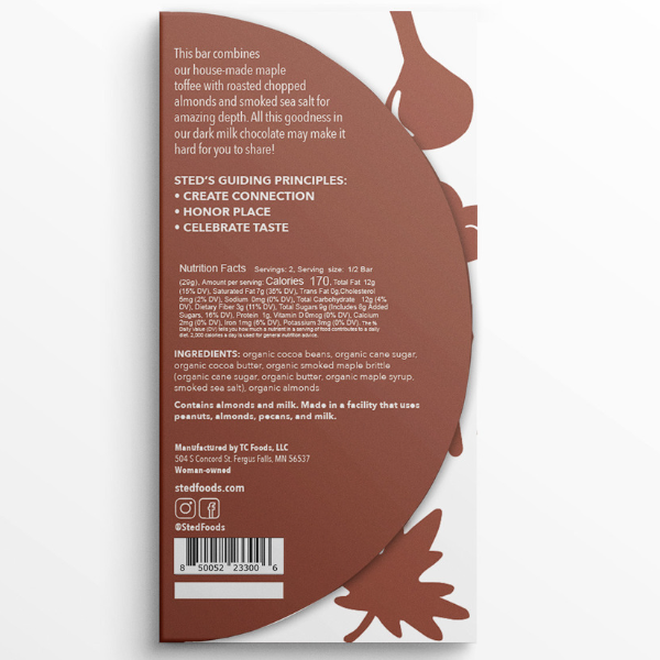 Sted Foods - Almond Maple Brittle