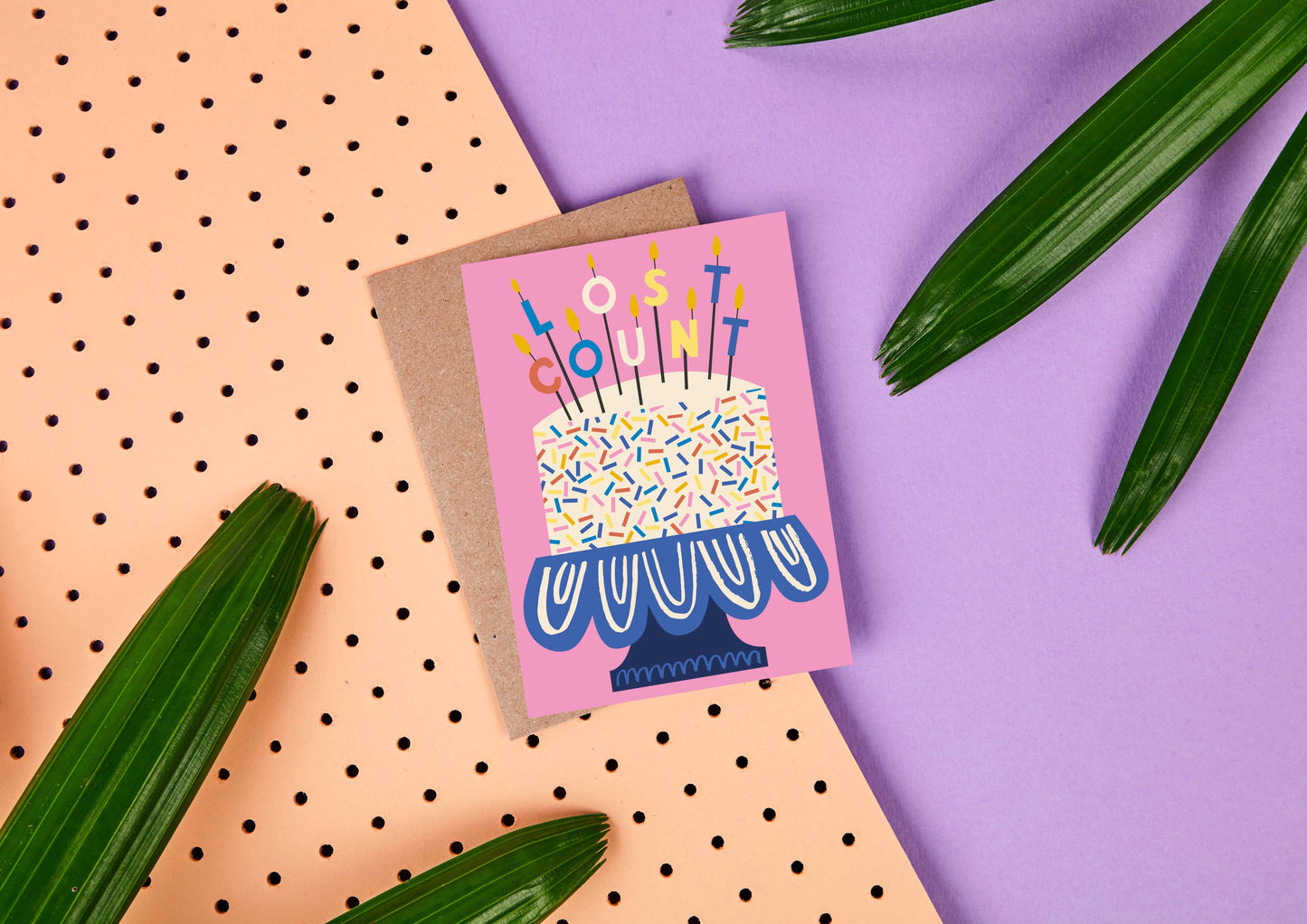 Rumble Cards - LOST COUNT - GREETING CARD - STATIONERY - BIRTHDAY