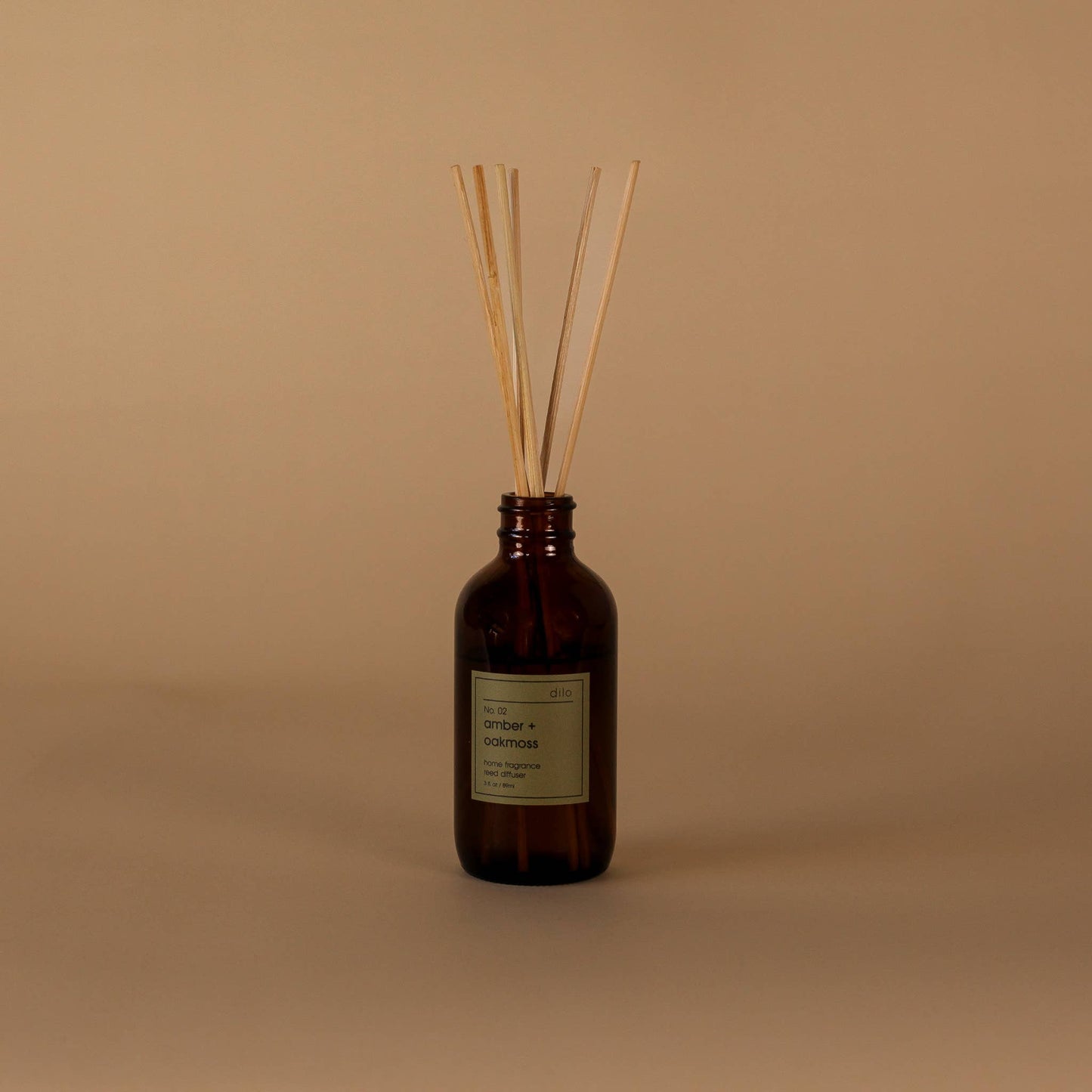 No. 02 Amber + Oakmoss Reed Diffuser