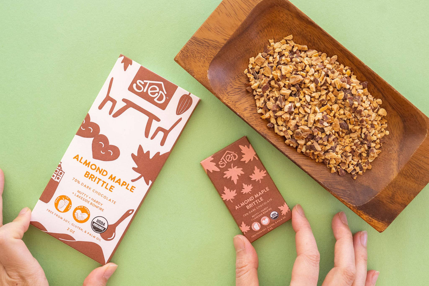 Sted Foods - Almond Maple Brittle