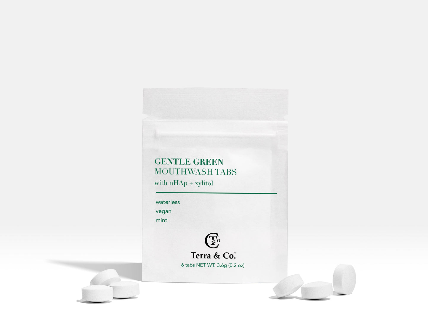 Gentle Green Mouthwash Tablets 5 Sachet Bundle (30 tabs)