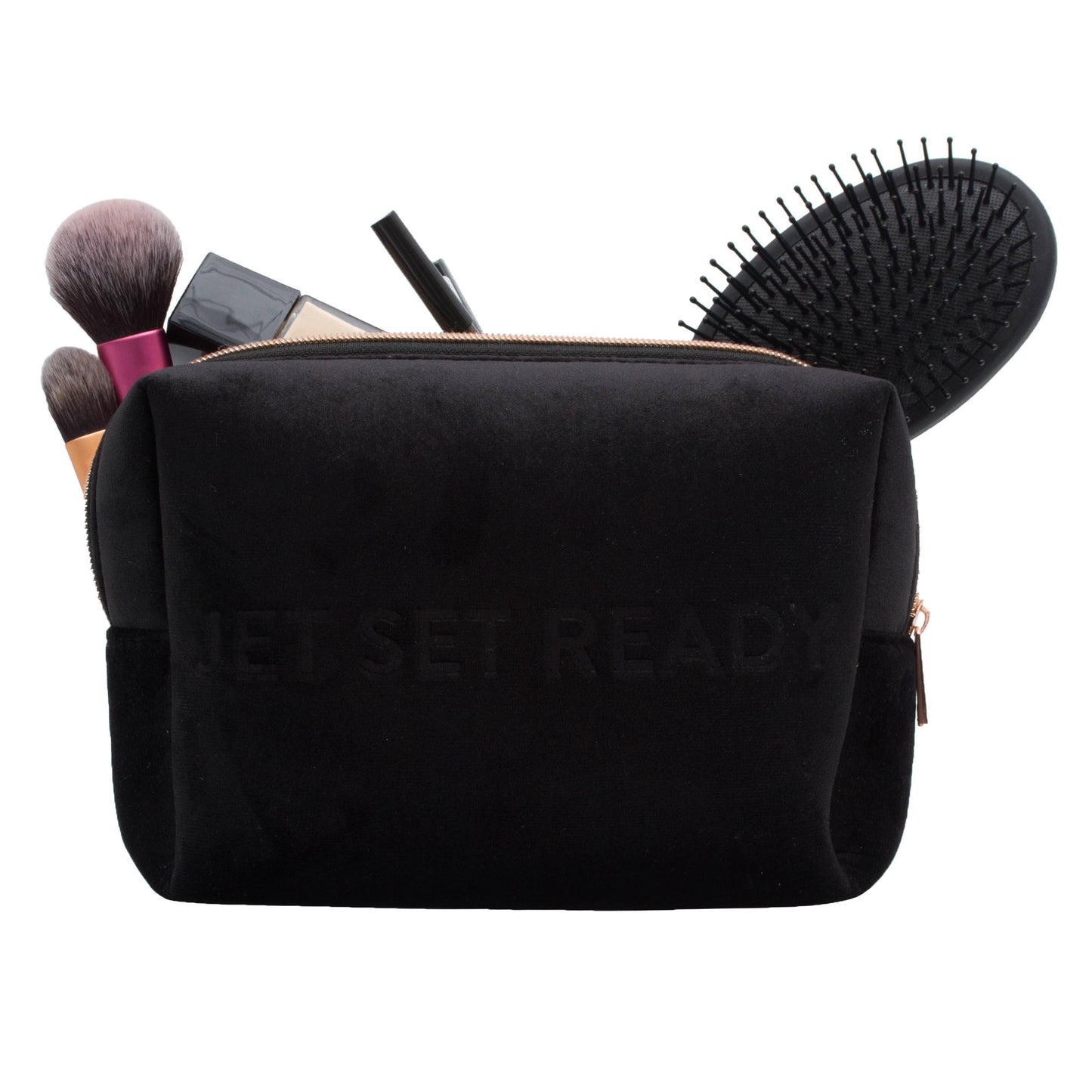 COSMETIC POUCH - VIXEN ROSE (velour finish)