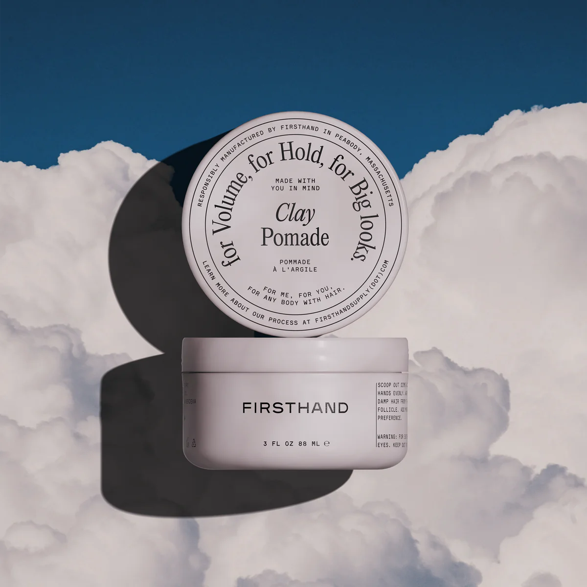 Clay pomade