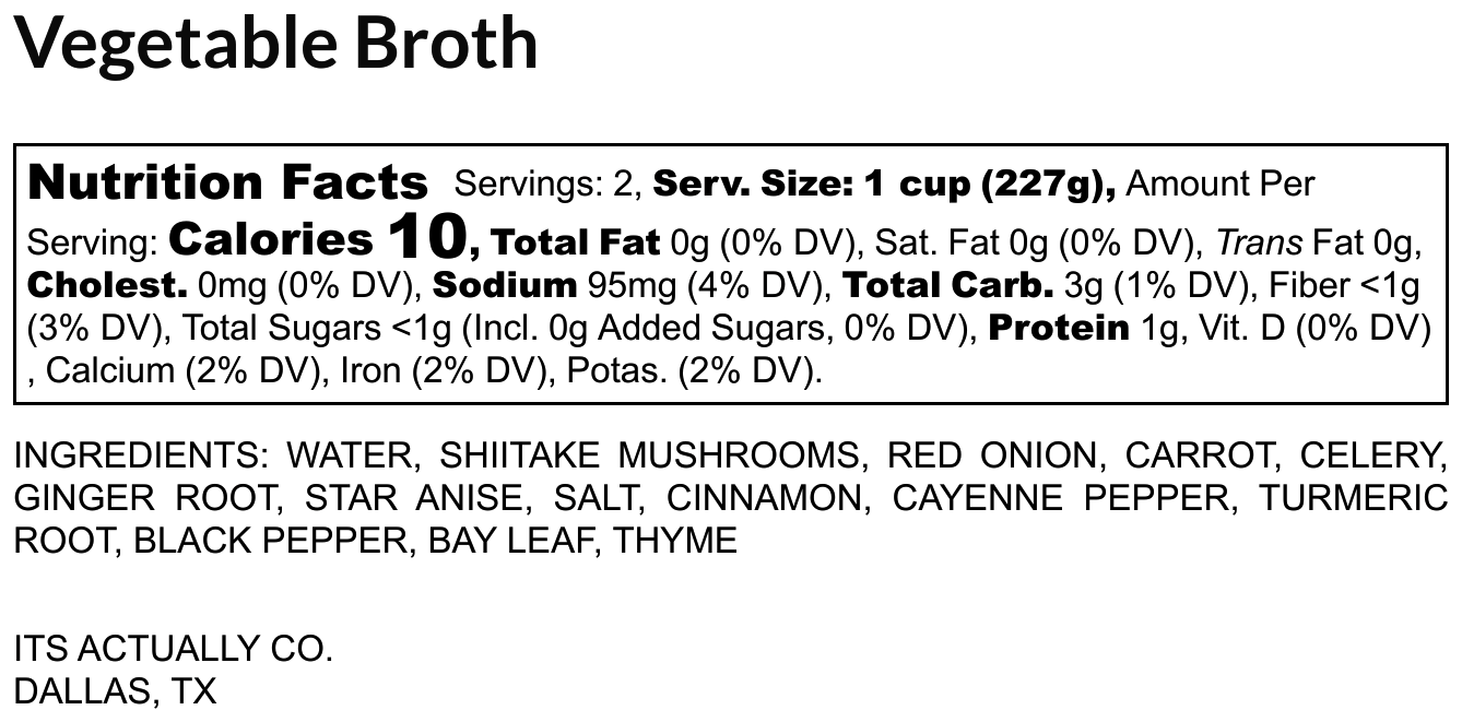 Bone Broth