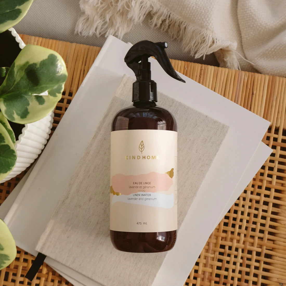 Lavender and Geranium Linen Water