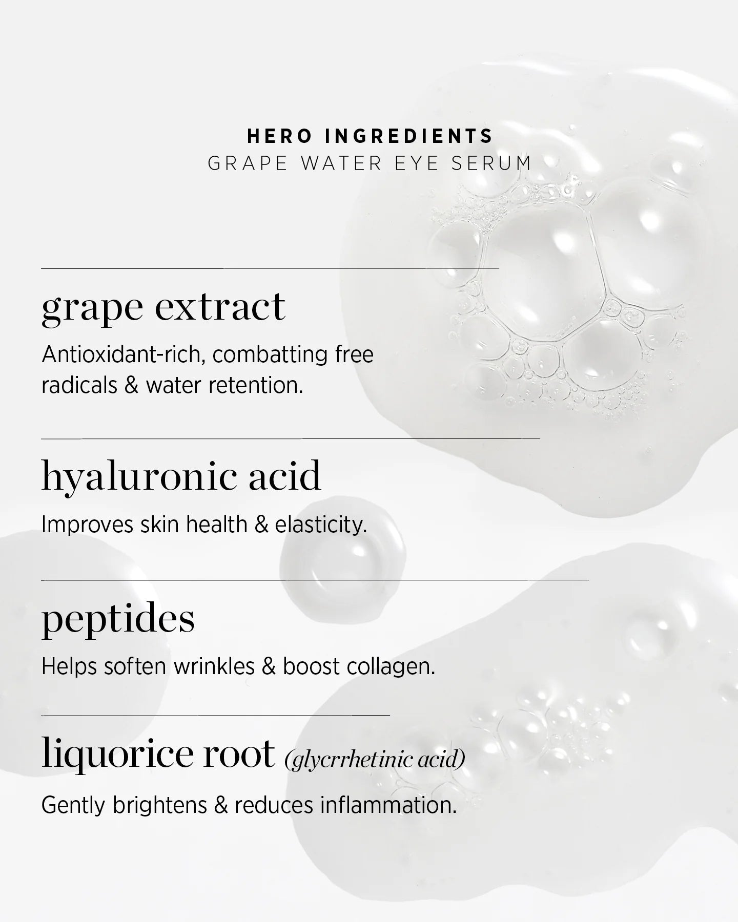 Grape Water Eye Serum