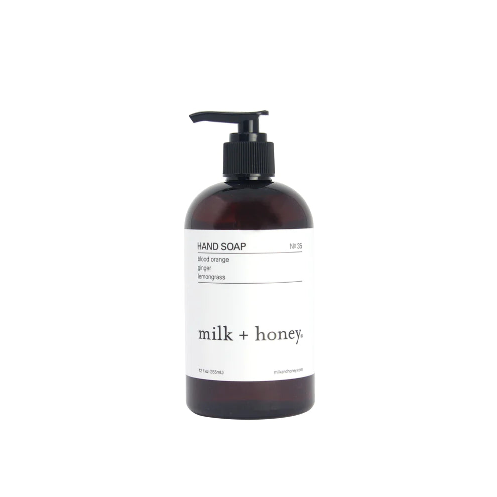 Hand Soap No. 35 - Blood Orange, Ginger, Lemongrass