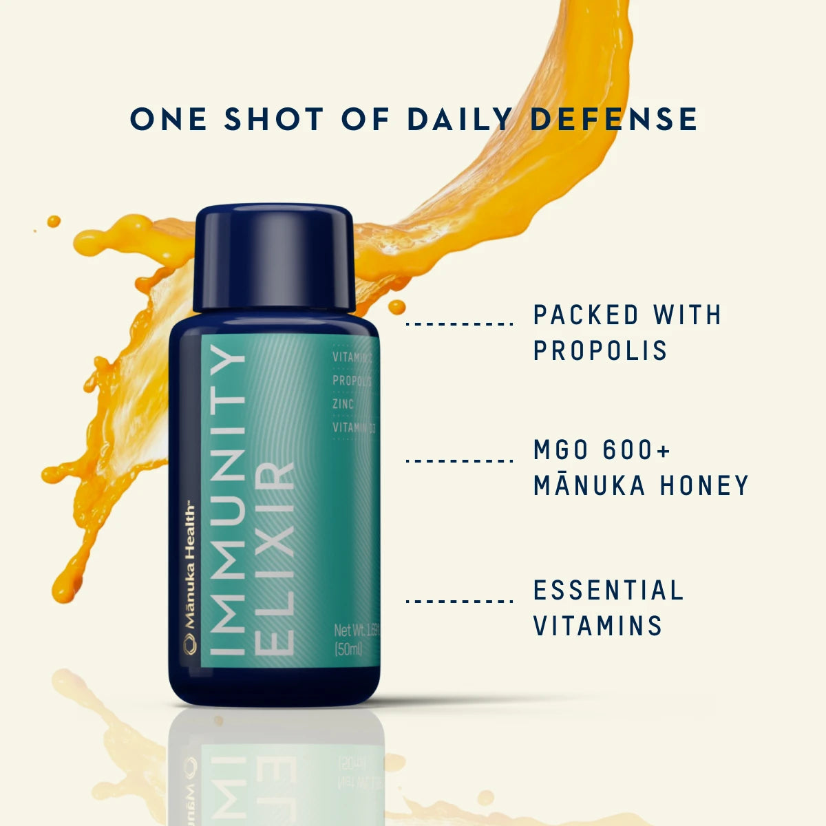 Propolis Immunity Elixir Shots 5x 50ml