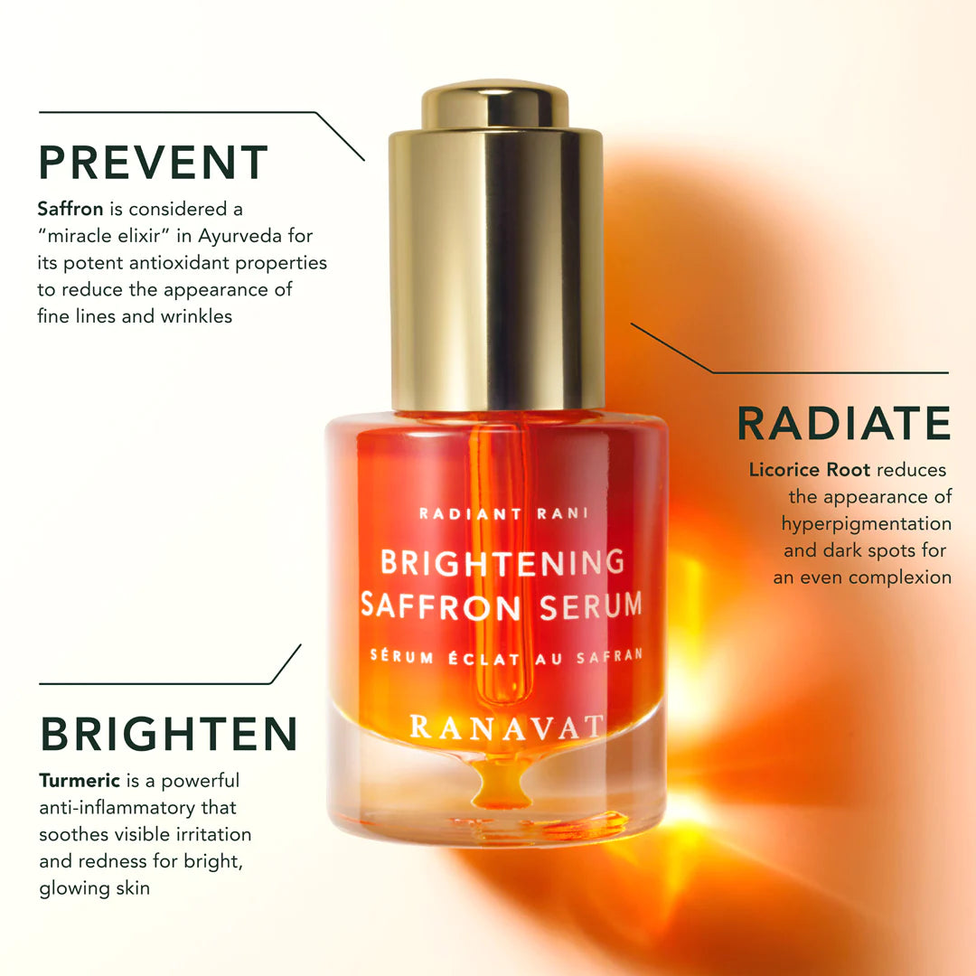 Radiant Rani - Brightening Saffron Serum