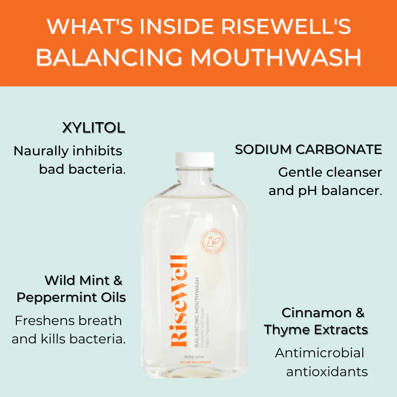Balancing mouthwash