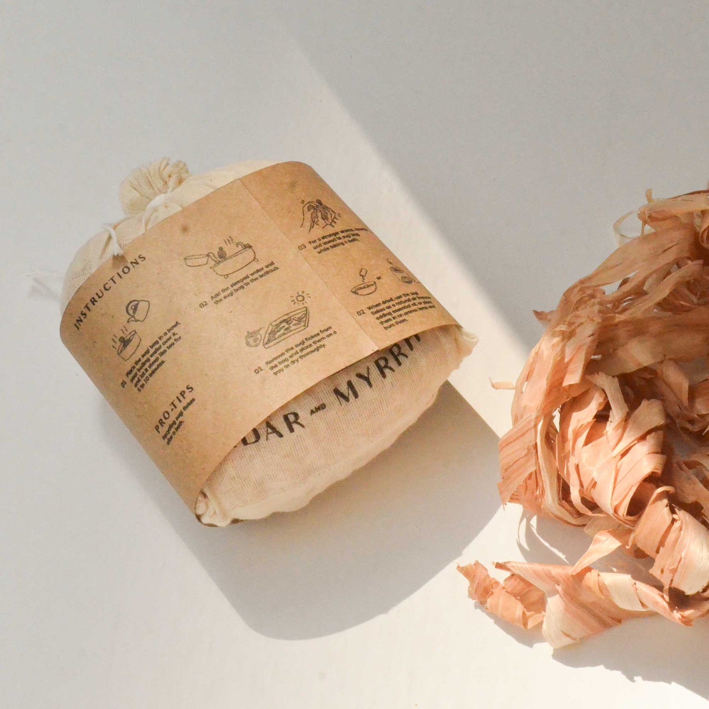 Cedar and Myrrh - Sugi Japanese Bath Flakes