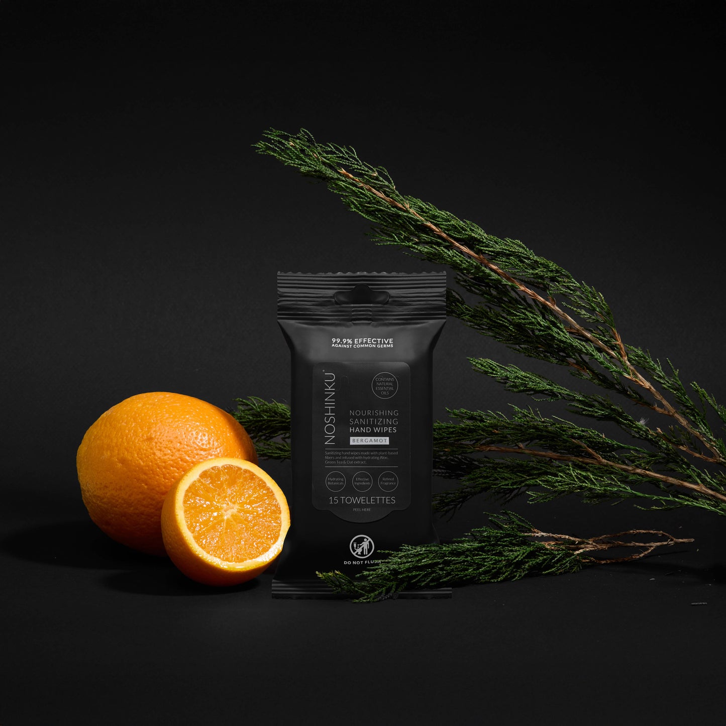 Wipes - Bergamot Nourishing Hand Sanitizing