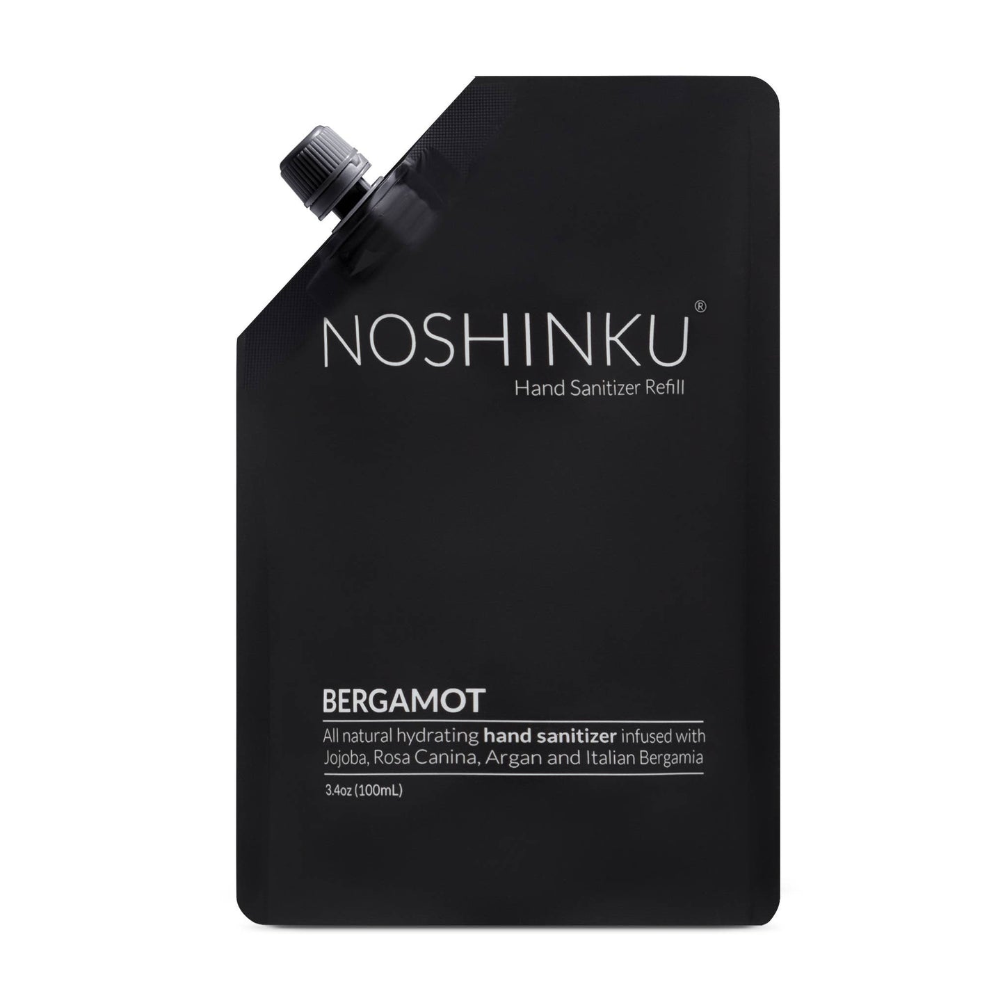 Noshinku - Bergamot & Cedar Nourishing Sanitizer Mini Refill Pouch