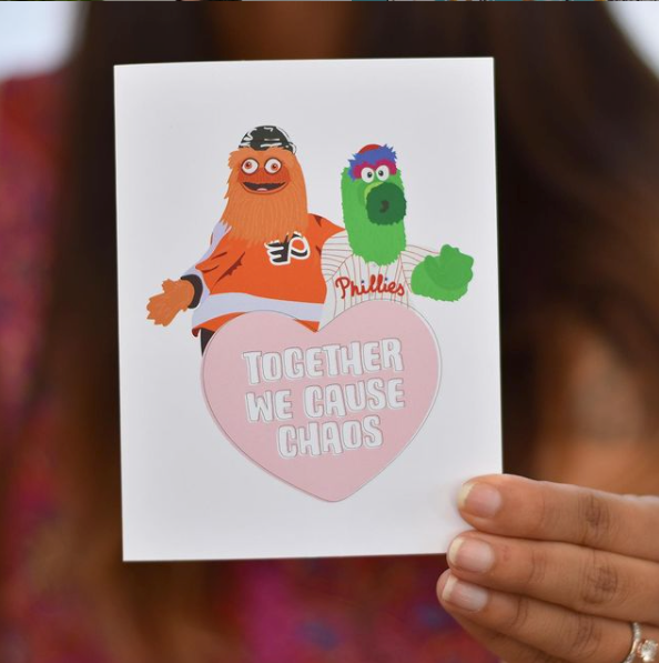We Cause Chaos Greeting Card