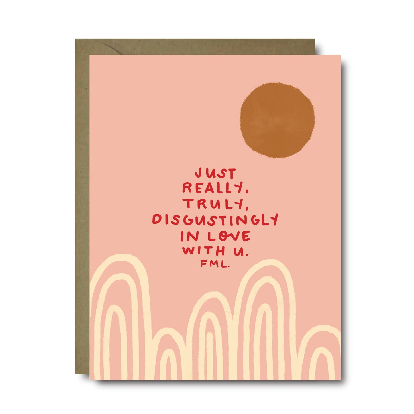 Disgustingly In Love Love Greeting Card