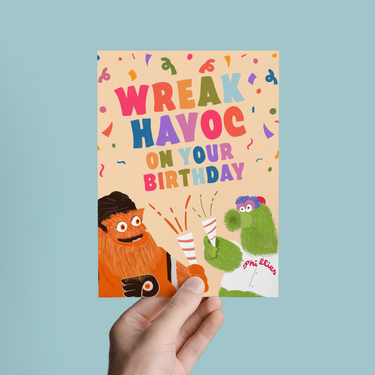 Wreak Havoc Birthday Card