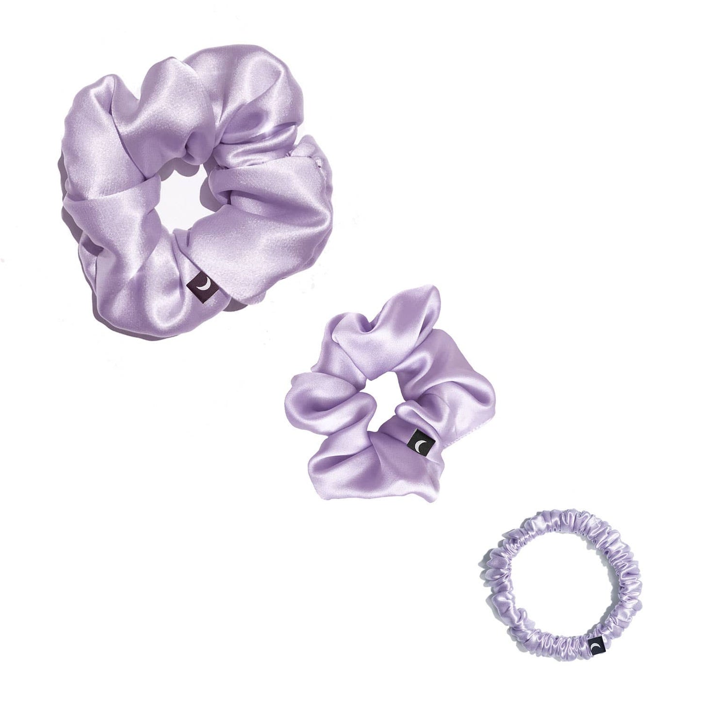 Silk Scrunchie Trio Set (3 color options)