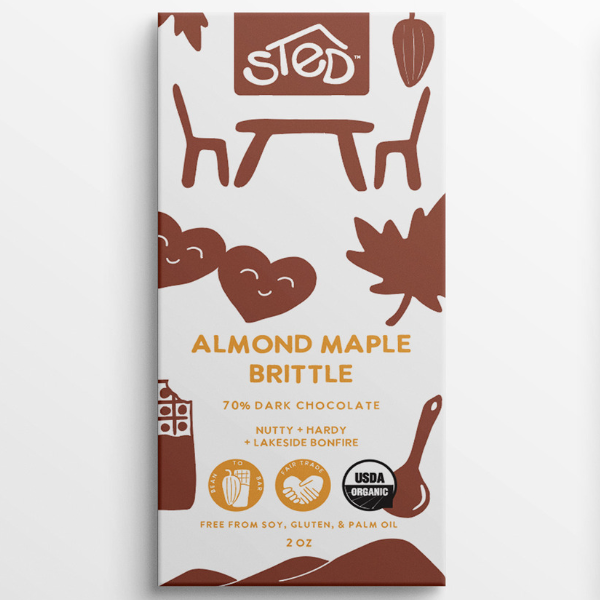 Sted Foods - Almond Maple Brittle