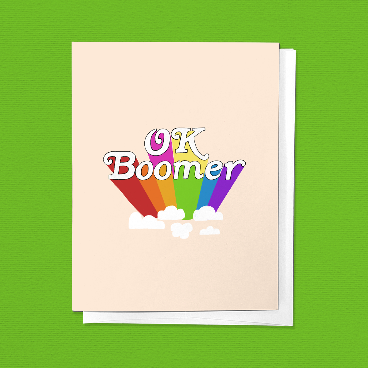 OK Boomer Greeting Card