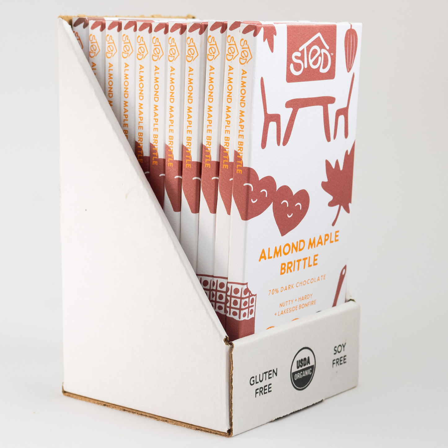 Sted Foods - Almond Maple Brittle