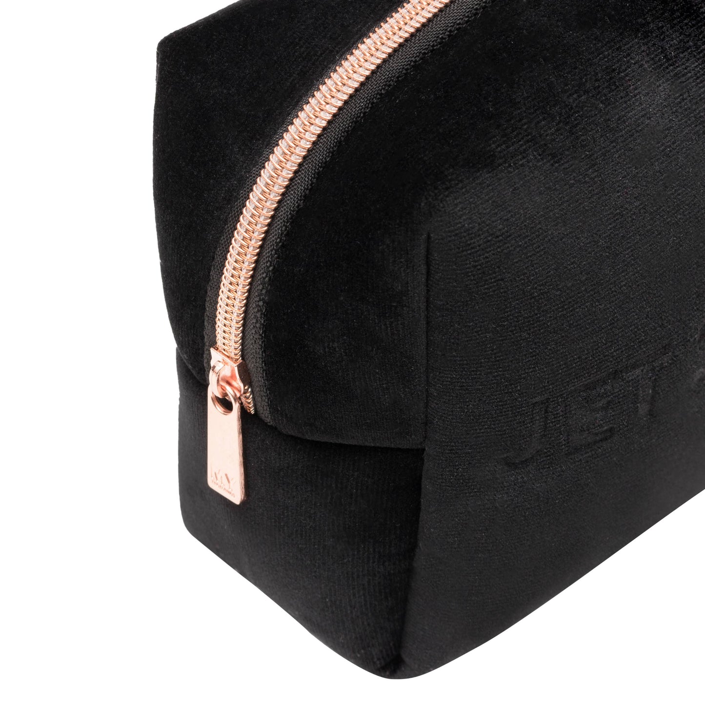 COSMETIC POUCH - VIXEN BLACK (velour finish)