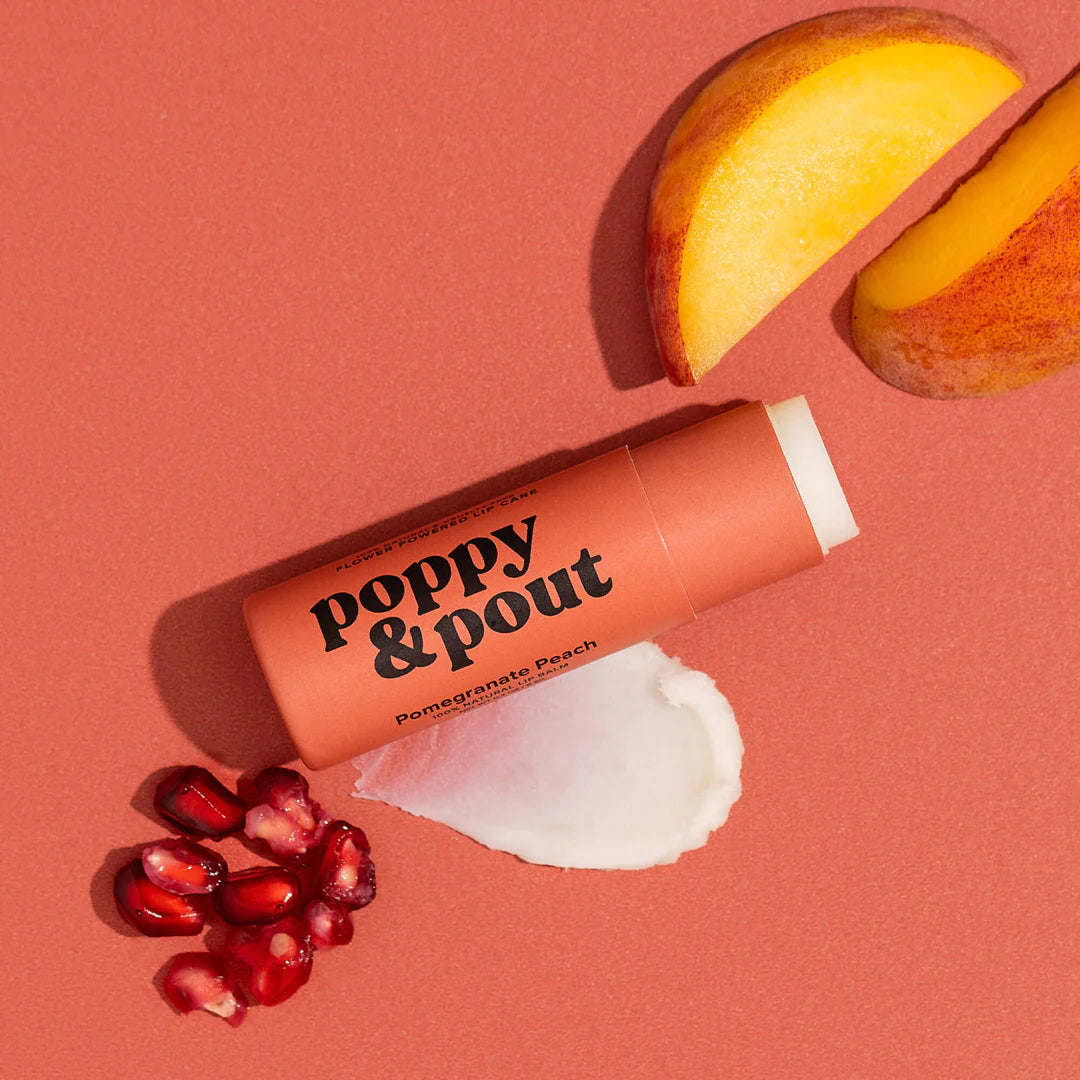Lip Balm, Pomegranate Peach