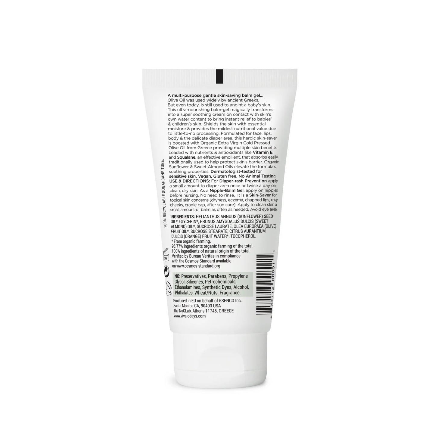 Olive Oil All Purpose Rescue Balm Gel