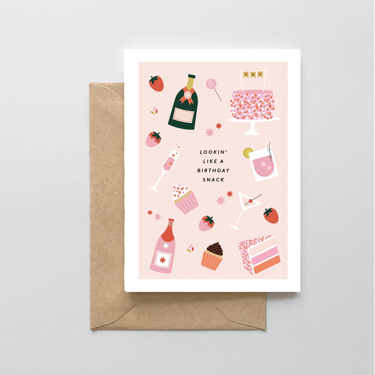 Birthday SNACK Greeting Card